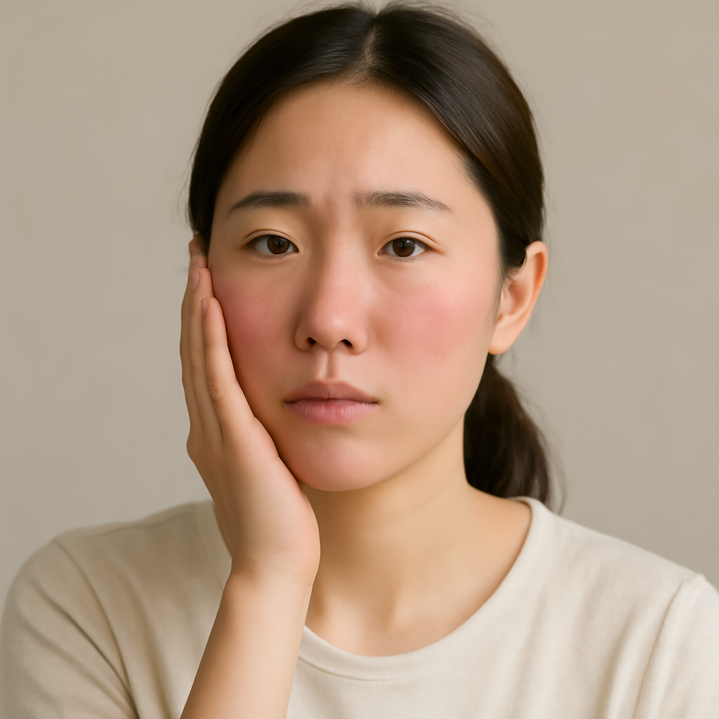 얼굴홍조 대표 이미지